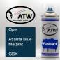 Preview: Opel, Atlanta Blue Metallic, GBX: 400ml Sprühdose, von ATW Autoteile West.